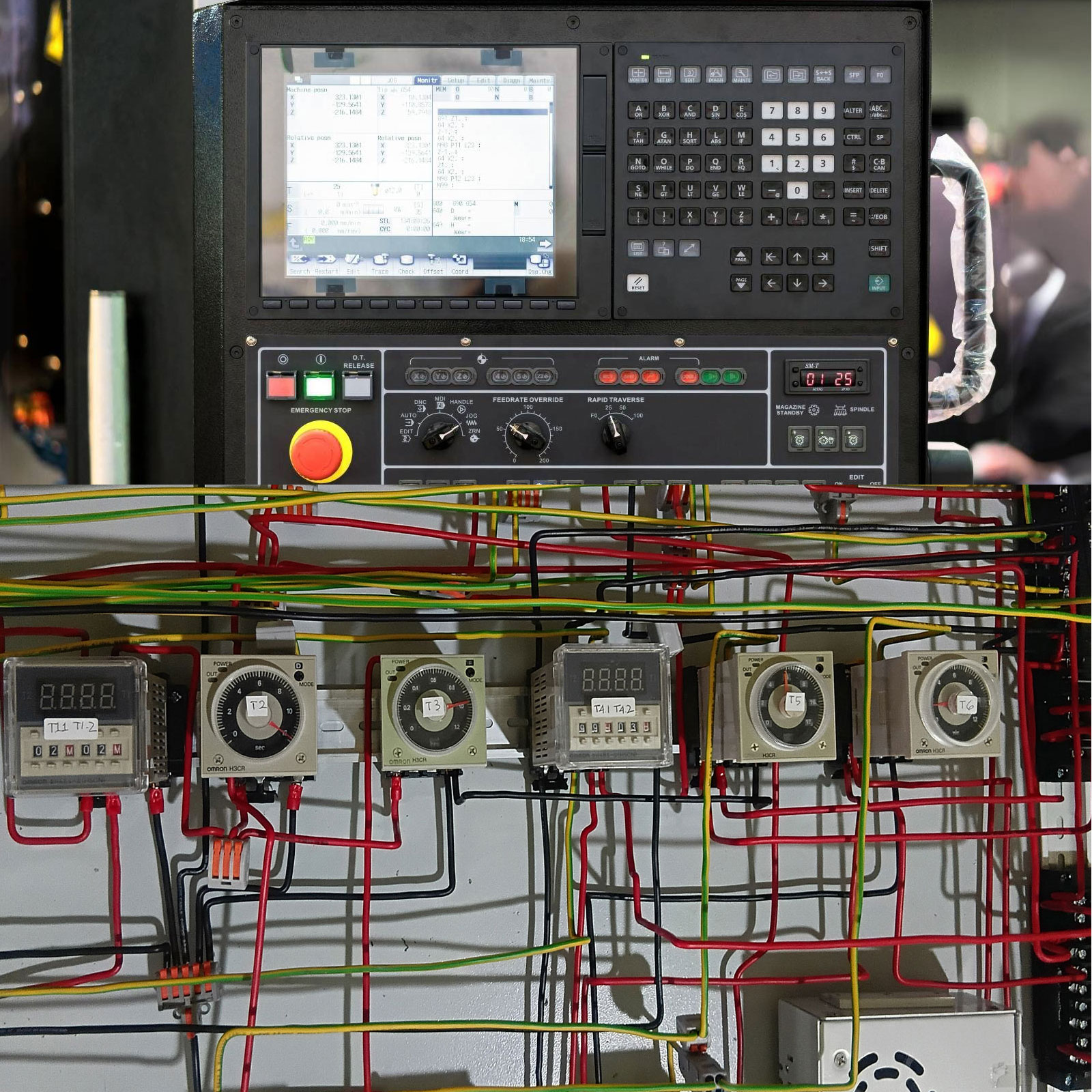 PLC vs Logig Control Panel