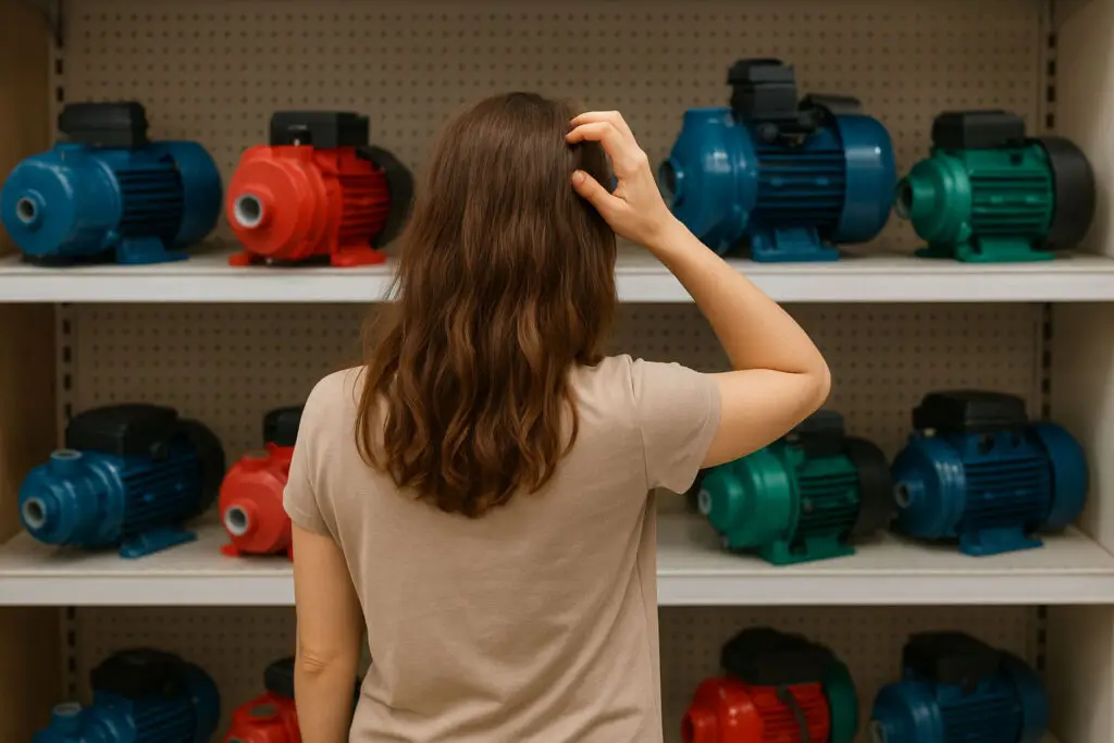 cara memilih pompa air