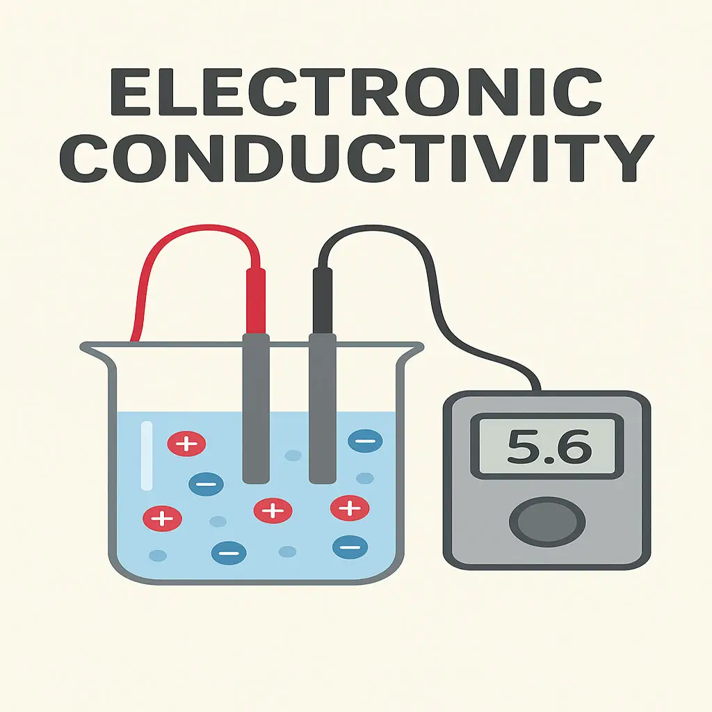 komponen bagian  Ec meter