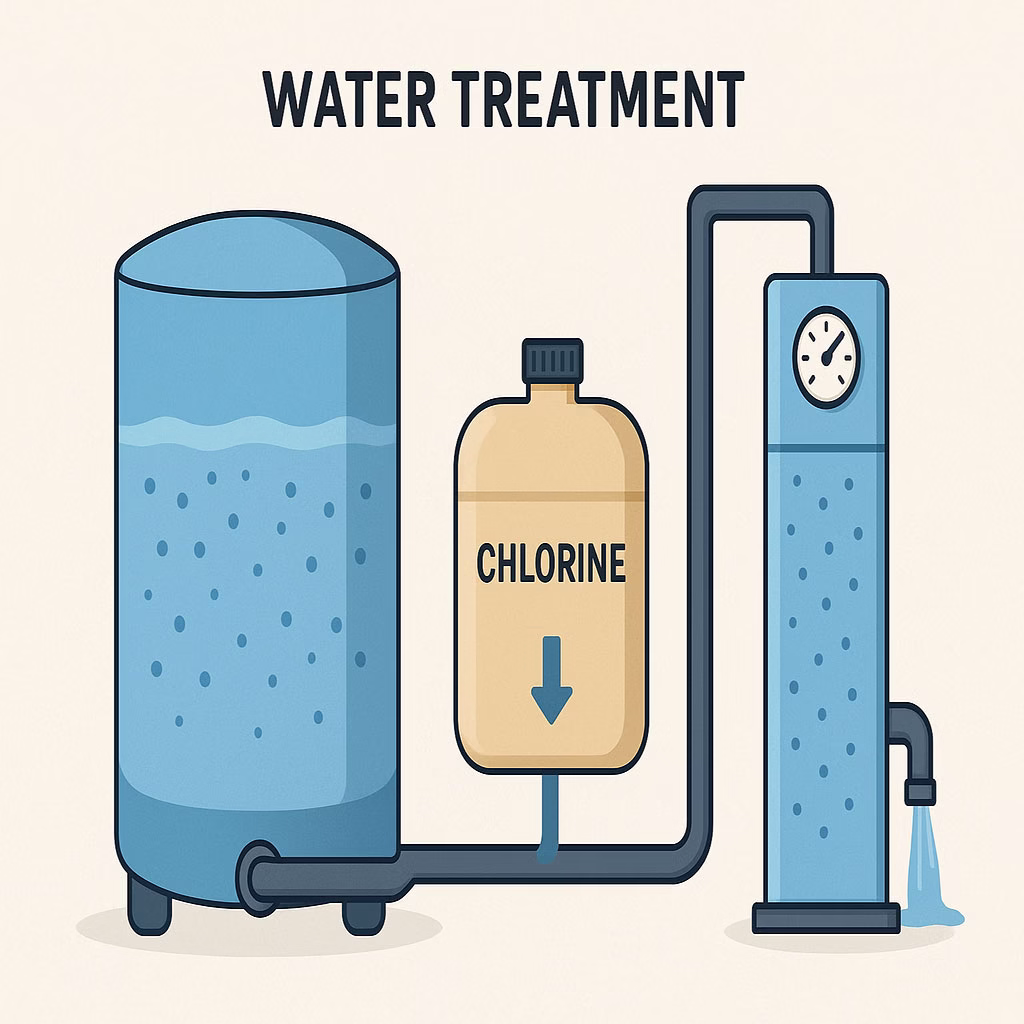 klorin dalam water treatment